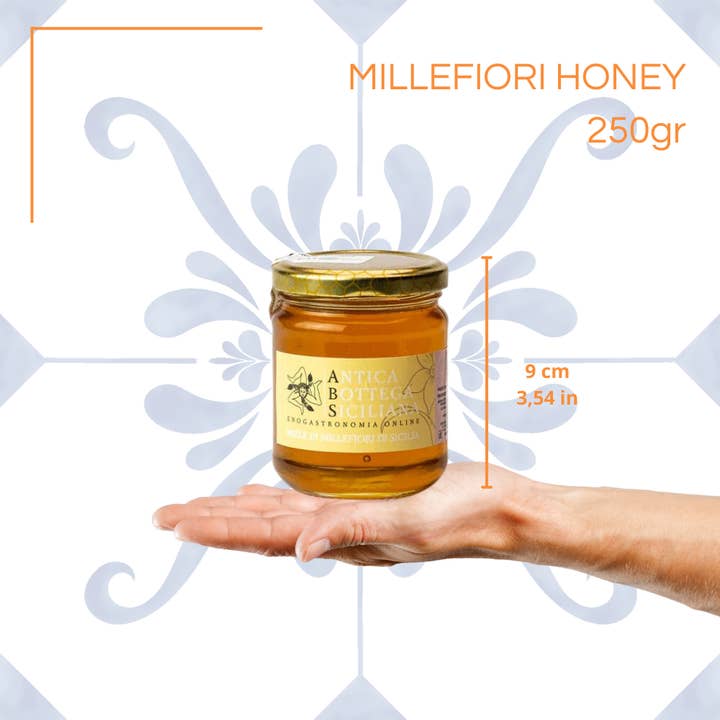 Antica Bottega Siciliana - Wholesale Honey - Sicilian Wildflower Honey - 250g3
