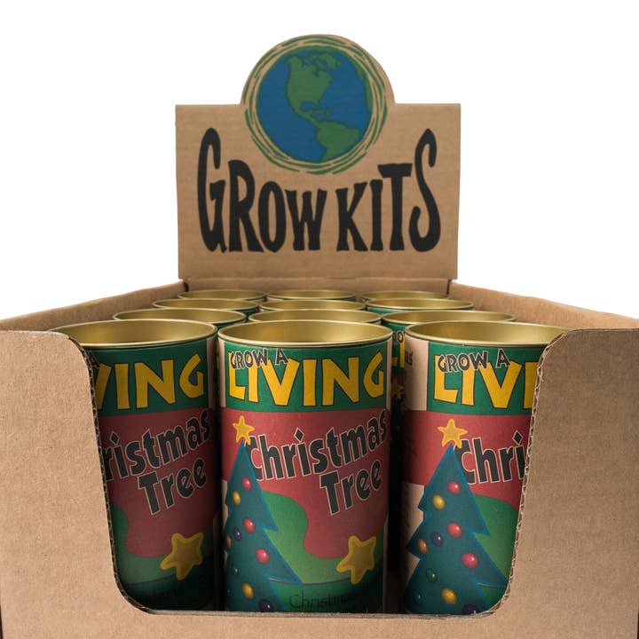 The Jonsteen Company - Wholesale Retailer Display - Home & Living - Living Christmas Case Pack | 12 Grow Kits w/ Display1