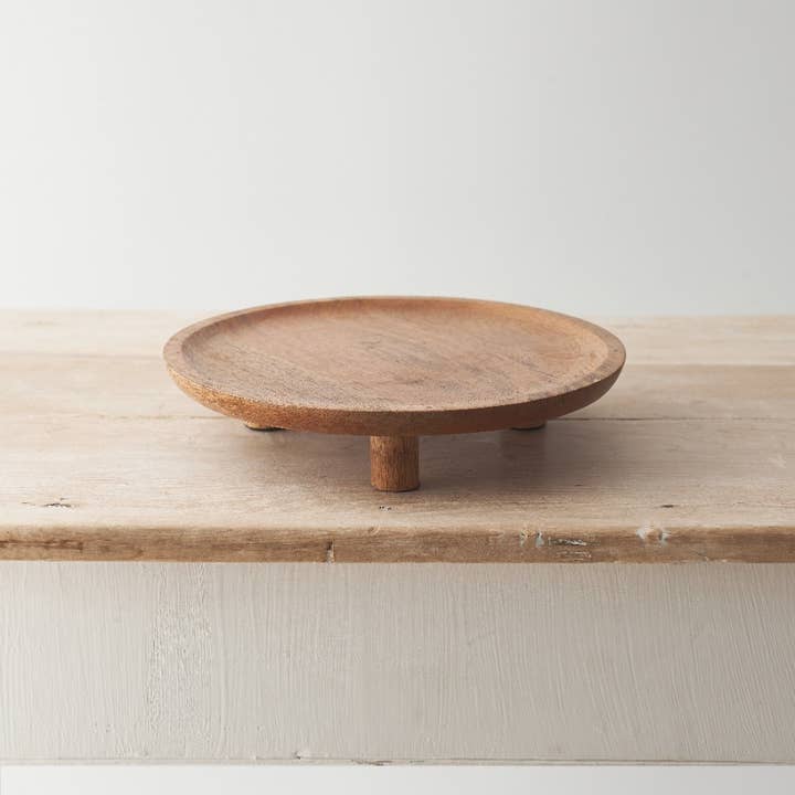 Gainsborough Giftware - Wholesale Decorative Tray - Round Tray W/Feet, 25cm