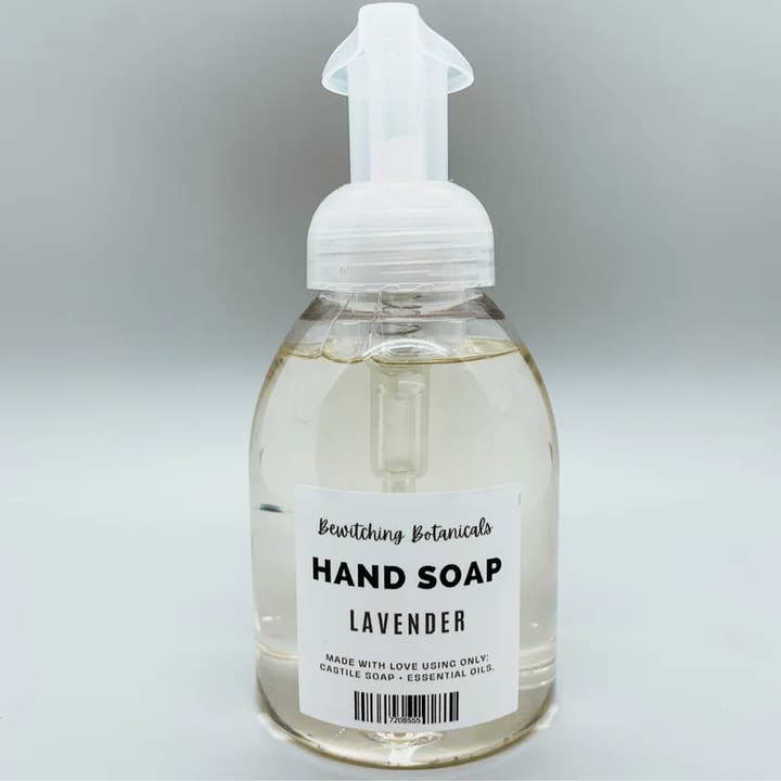 Betoverende schuimende handzeep voor wholesale door Bewitching Botanicals