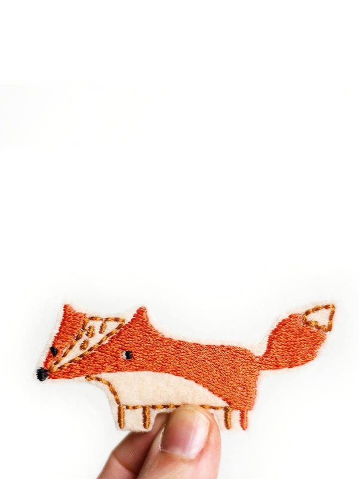 Halfbird strijkapplicatie 'Fox' | strijkpatches voor wholesale door Halfbird