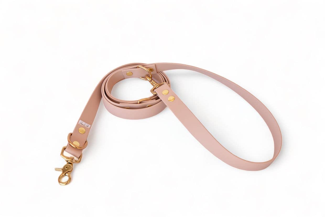 Pompon & Pets - Wholesale Pet Leash - Dog - Nude Multi-Position Leash - Biothane2
