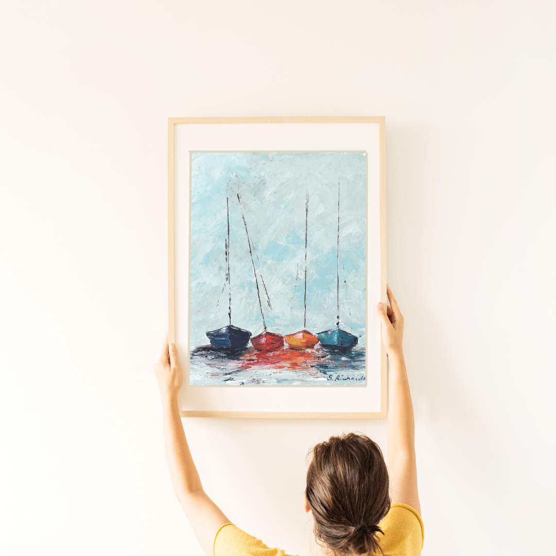 Susan Richards Art - Wholesale Art Print - Sunfish Fine Art Print2