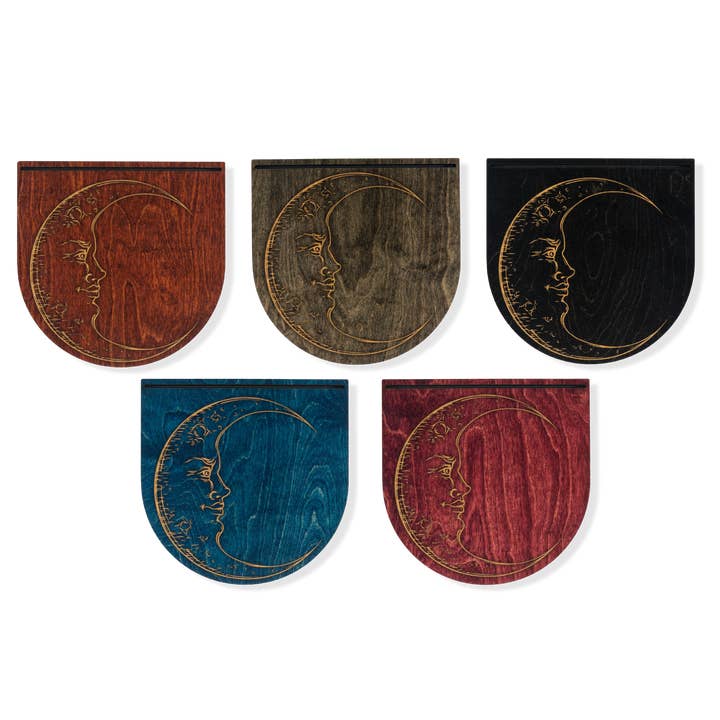 Standish House - Wholesale Card Holder - Unisex - Crescent Moon Tarot card holder / stand