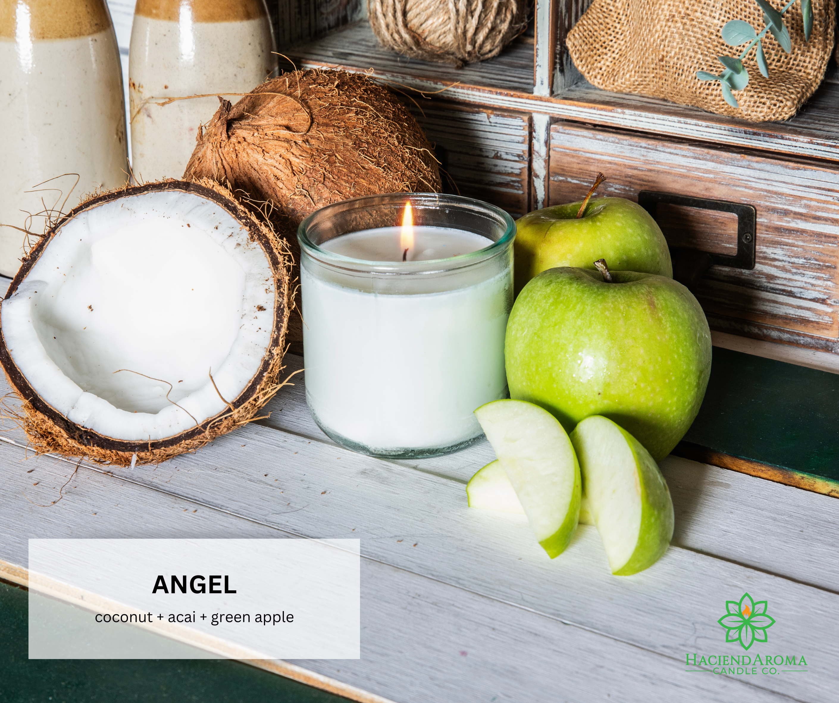 HACIENDAROMA - Wholesale Jar/Filled Candle - Sustainable Elegance: Premium Spanish Glass Jar Candle7