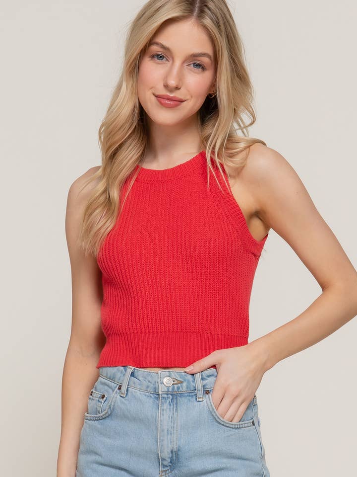 Halter Neck Sweatertop for engroshandel hos Active Basic | Active USA