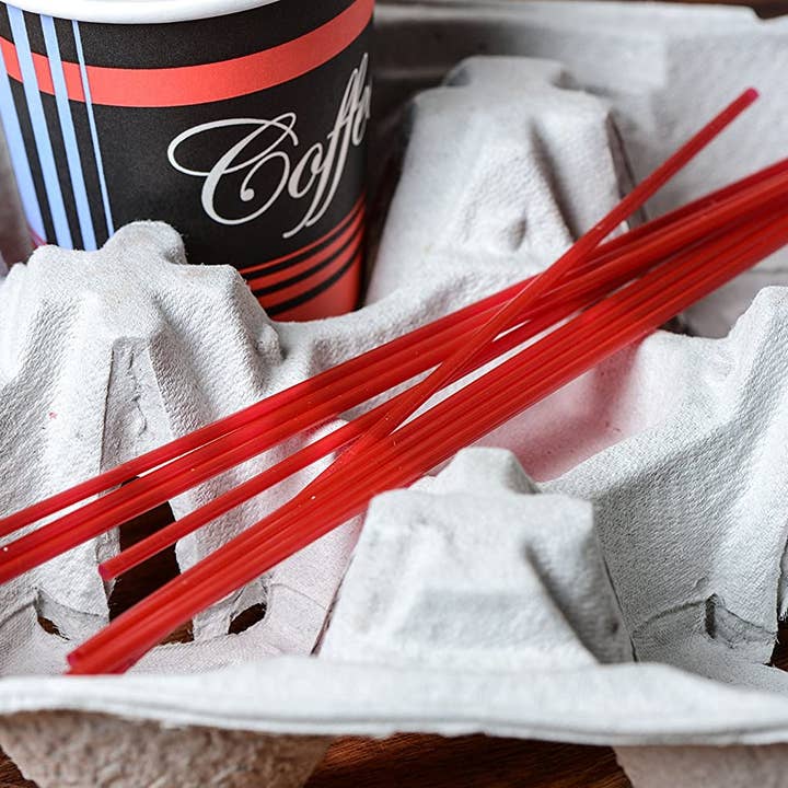 EcoQuality - Wholesale Drink Stirrer - Compostable Plastic Stirrer, Bio-Degradable, Eco Friendly,5