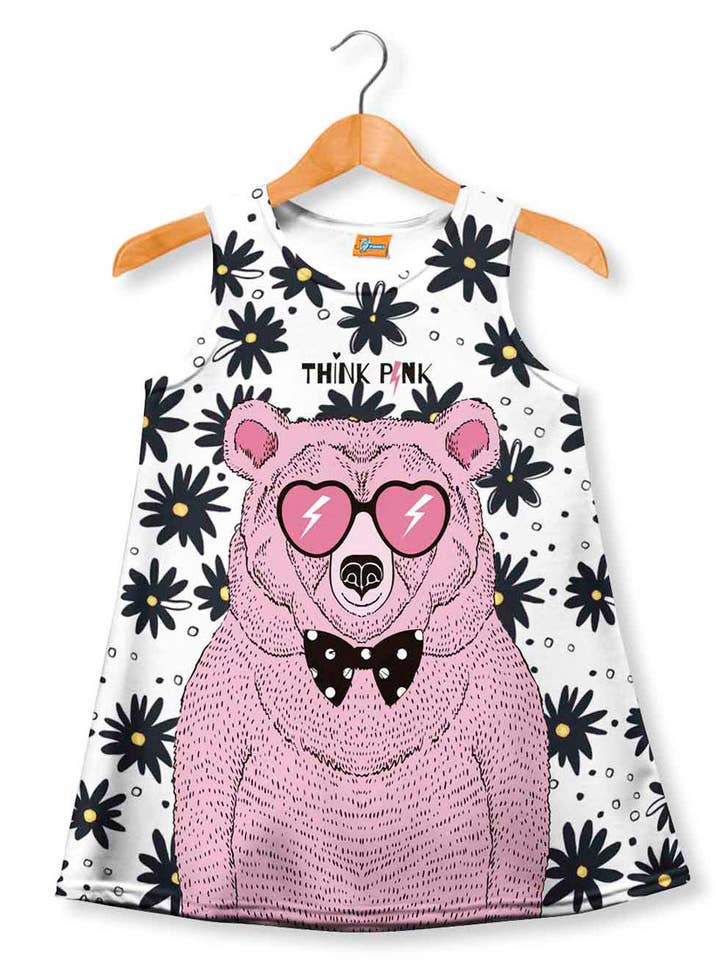 Fishikii Bear Spring Dress til piger | VESTN.16 for engroshandel hos Fishikii