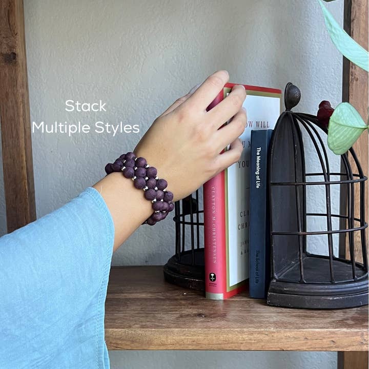 Humble Hilo – Großhandel Perlenarmband – Humble Hilo Sari Schmuck, Textilperlen- und Metallperlenarmband31