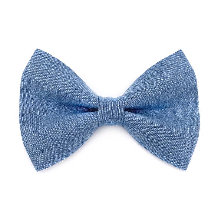 Laço de cachorro Chambray azul claro por atacado de Winthrop Clothing Co.