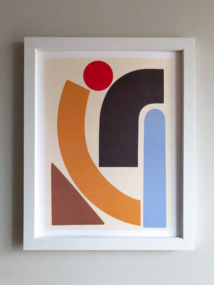 Riverside West Art Print for wholesale by Figure Form