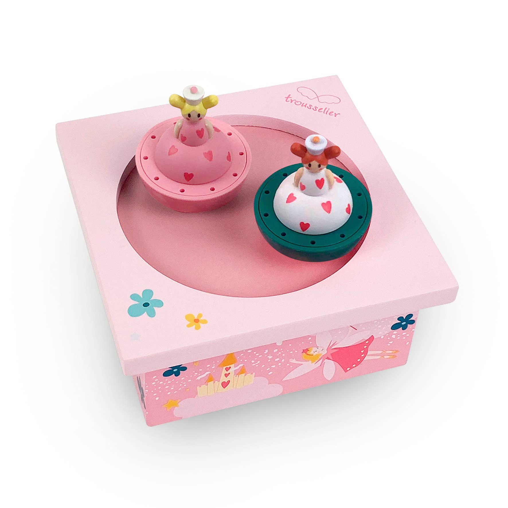 TROUSSELIER SAS - Wholesale Music Box - Kids & Baby - Music Box Dancing Princess Sisters1