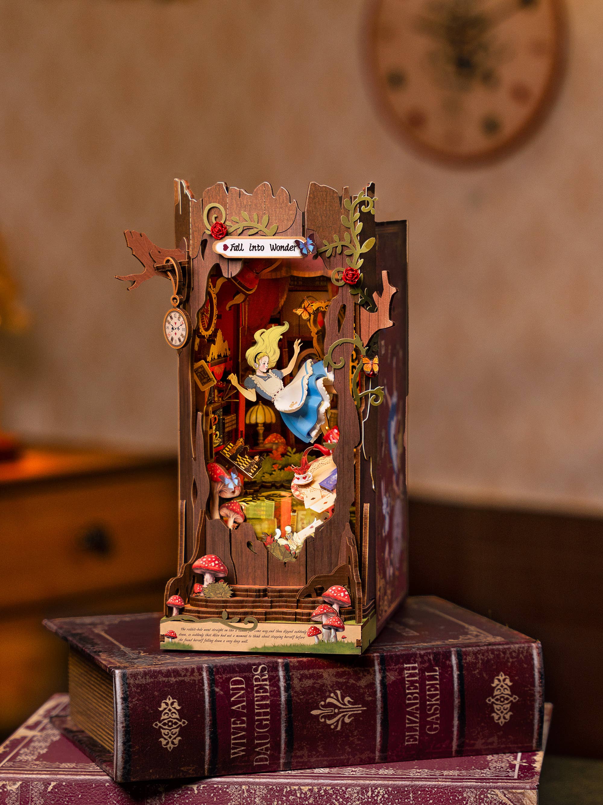 Hands Craft - Wholesale Puzzle - Kids - DIY Book Nook Kit: Fall into Wonder1