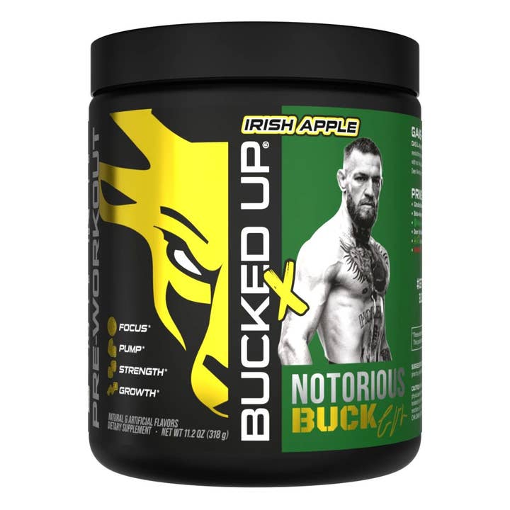 Campus Protein - Wholesale Protein/Superfood Powder - Bucked Up x Conor McGregor Pre Workout