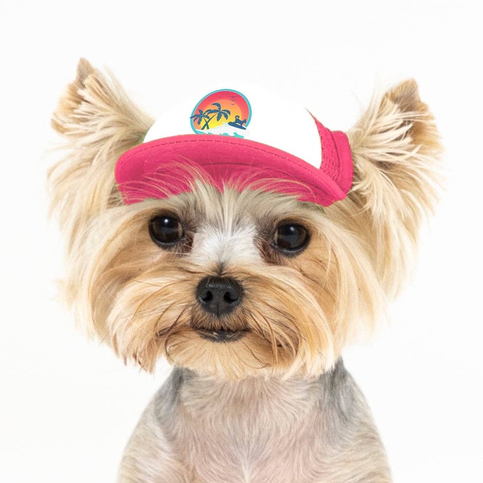 PupLid - Wholesale Pet Hat - Dog - Surfer Dog Standard or Namedrop | Trucker Hat for Dogs12