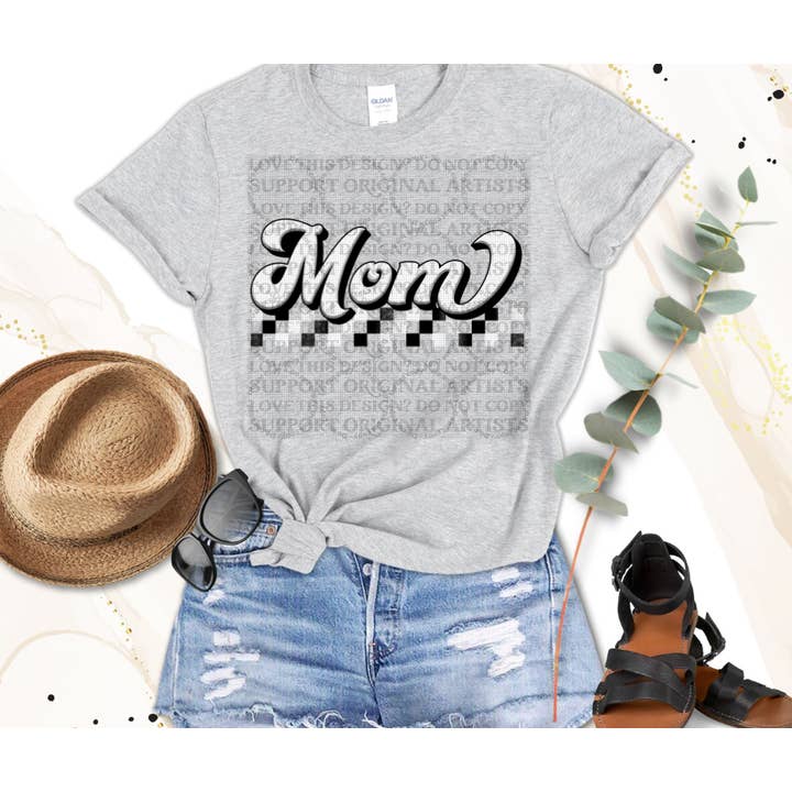 5582 - Mor retro ternet *DTF for engroshandel hos It's Transfer Time