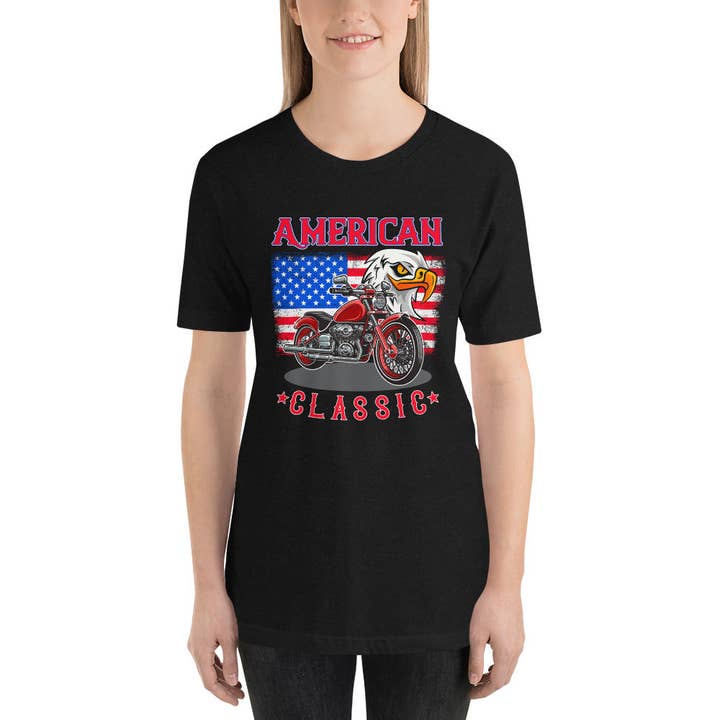 American classic Unisex-T-Shirt für den Großhandel von Souverista