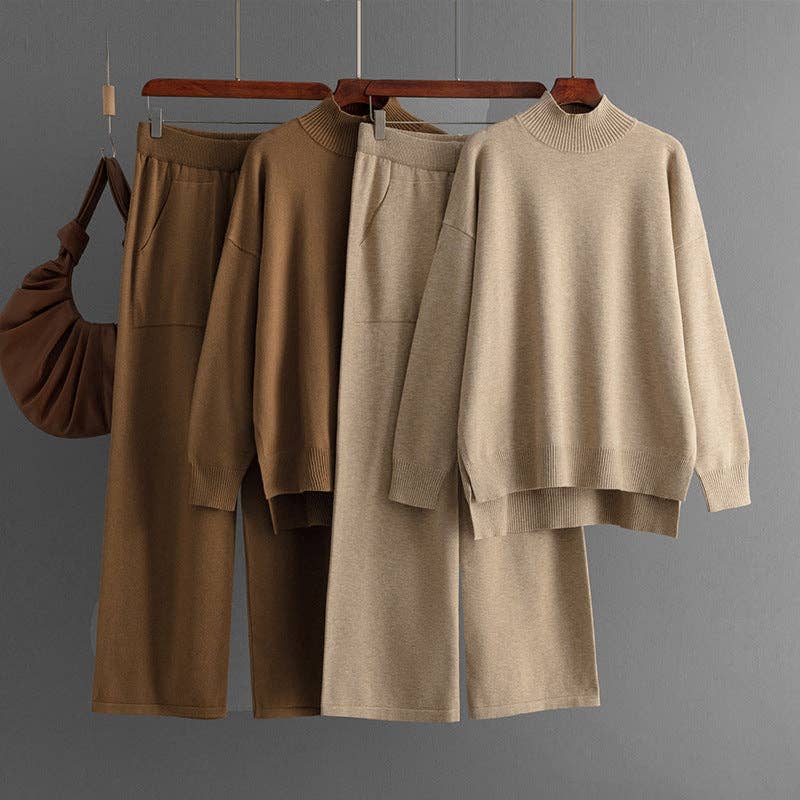 Marayn - Wholesale Lounge Set - Women's - Chic Knit Set Modern Style Cozy Comfort2