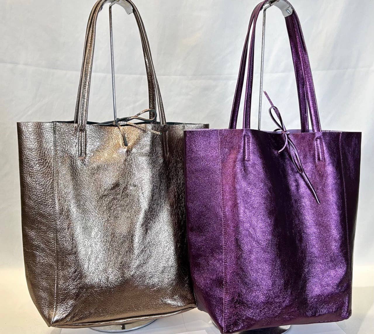 【Grailz】24FW LUXE FIORE LEATHER BAG LUXE FIORE LEATHER BAG [LIGHT YELLOW] - GRAILZ