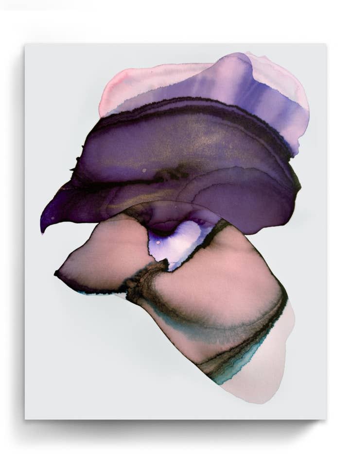 Abstract Wall Art Prints Loose Watercolor Paper & Canvas | Voulla for wholesale by Marta Spendowska