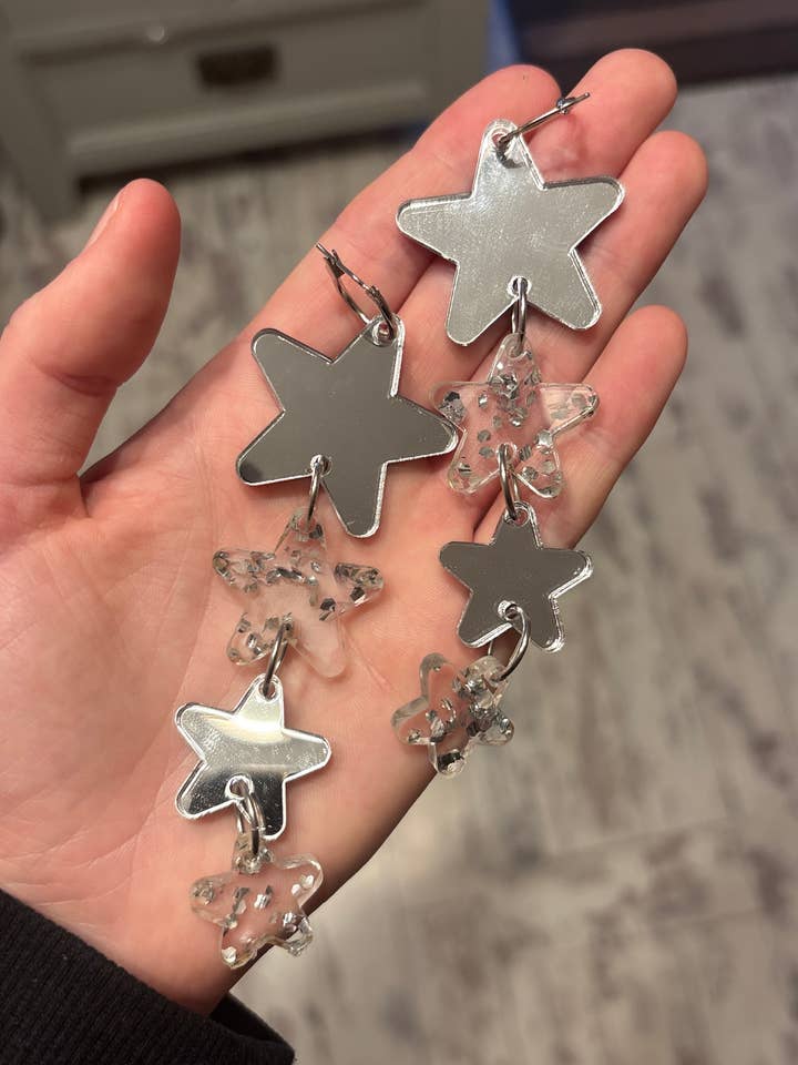 Star dangles for wholesale by Fairly Odd Shop