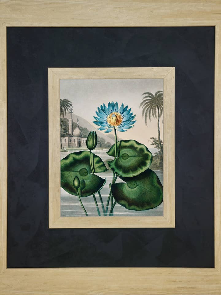 Art Deco Flowers II with Light Maple and Fabric for wholesale by The Brightener Group