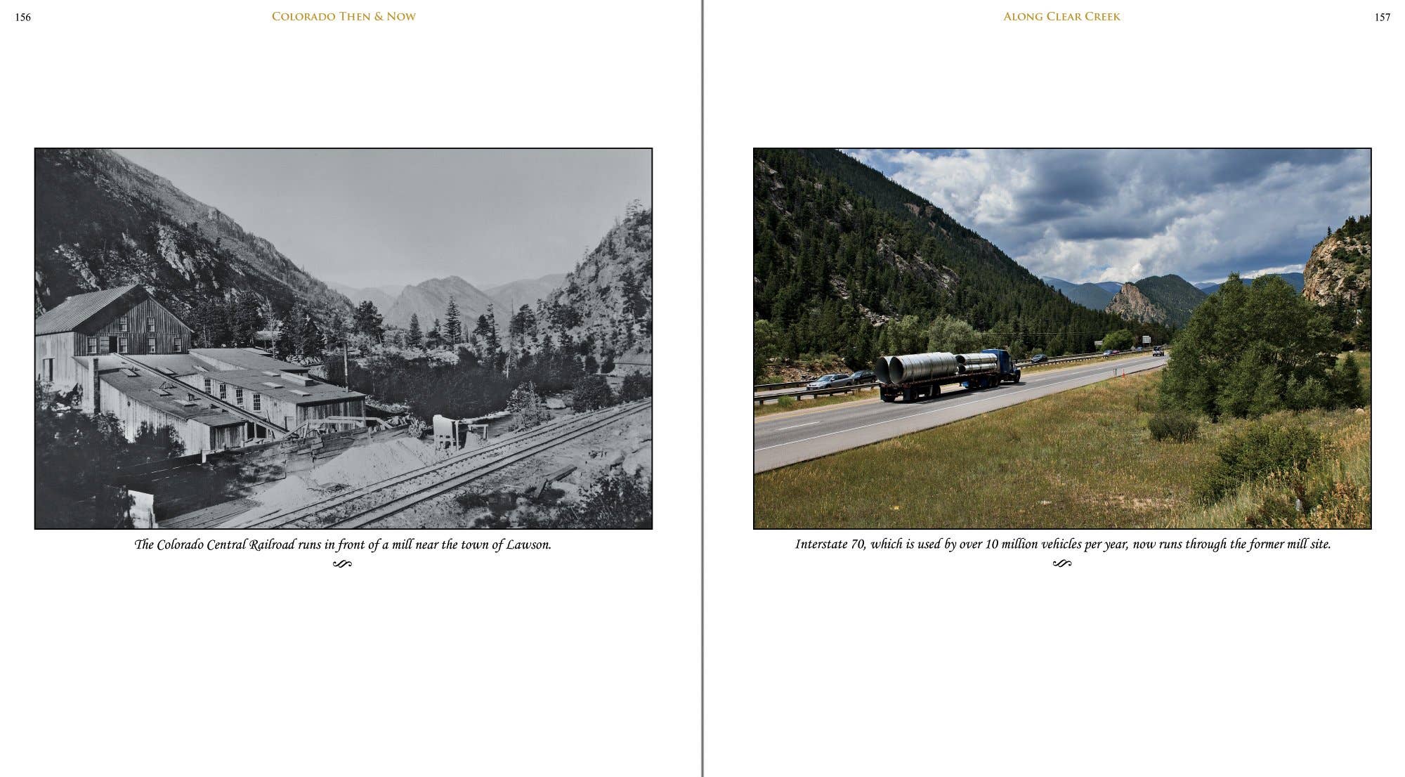 Collier Publishing LLC - Wholesale Display Book - Colorado Then & Now (Autographed Copies!)10