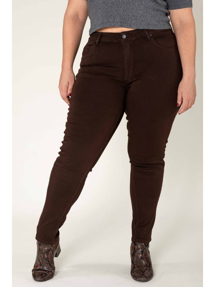 Nina Carter - Wholesale Pants - Women's - Curve Plus Size Ultra Comfort and Stretch Push Up P61116