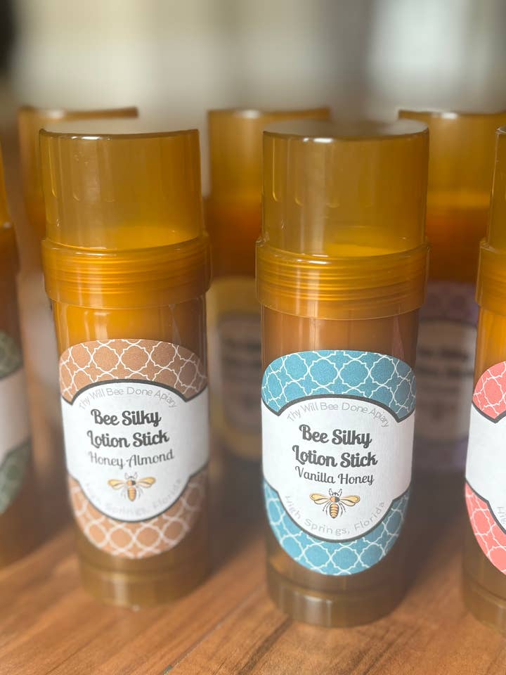 Lotion Stick, Solid Lotion Bar, Dry Skin, Skin Moisturizer for wholesale by Thy Will Bee Done Apiary