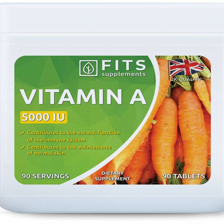 Vitamin A 5000iu 90 Tabletten für den Großhandel von FITS