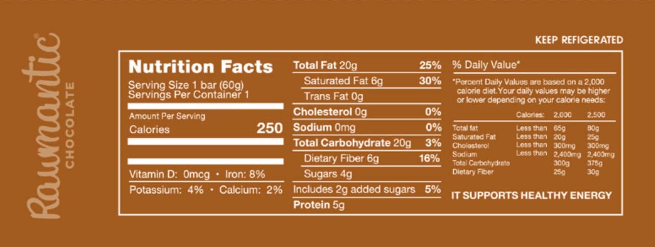 Rawmanticchocolate - Wholesale Snack Bar - Carob Vegan Energy Protein Bars3