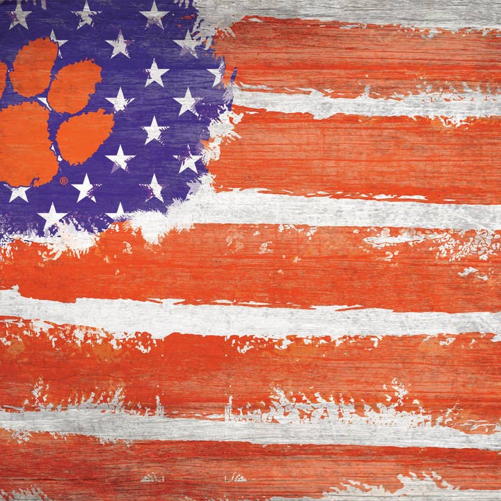 Drapeau Clemson 17x26 pour la vente par Fan Creations