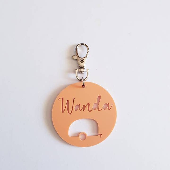 Little Birdy Finds - Wholesale Keychain – Women's - Personalised Caravan Keyring2