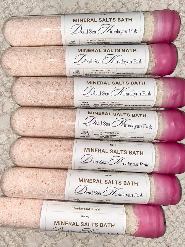 Mineral Salt Bath Soak No. 2 for wholesale by Blackwood Rose