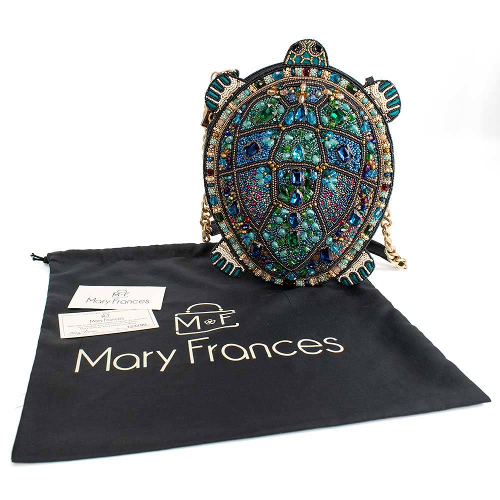 Mary Frances Accessories - Vente Sac à bandoulière – femme - Sac bandoulière tortue perlé Wave Rider6