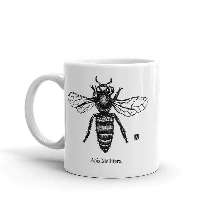 Bellavance Ink - Wholesale Coffee mug - Apis Mellifera Honeybee Beekeeping Coffee Mug2