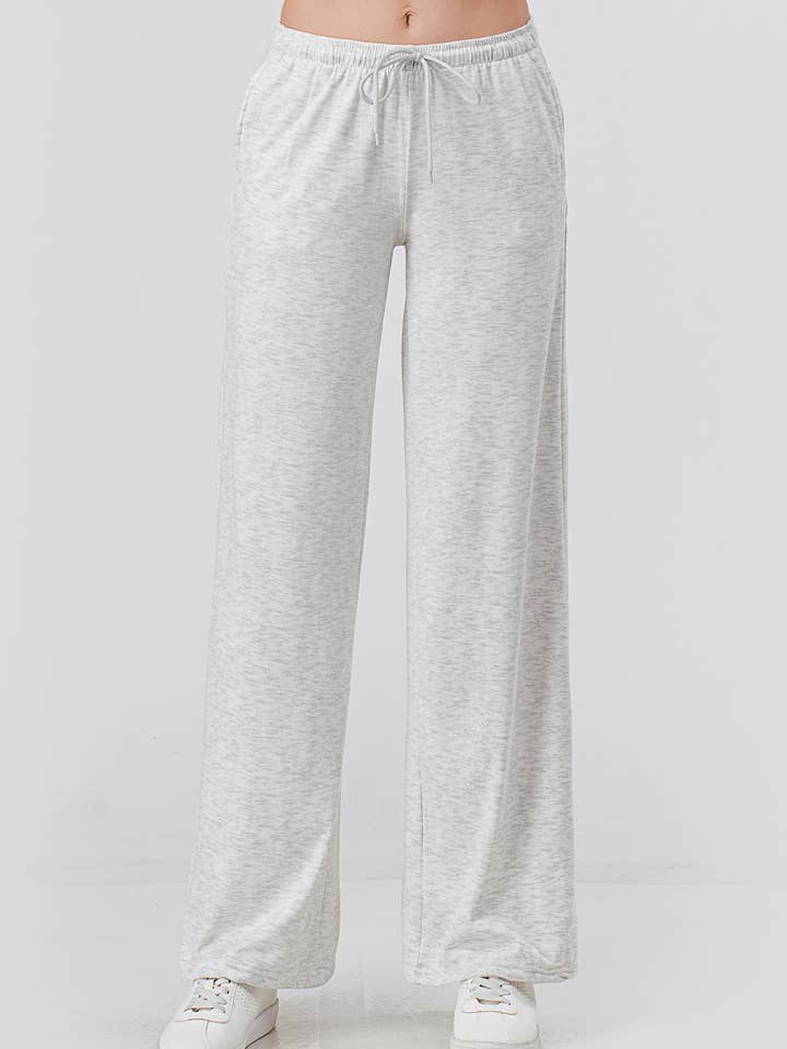 Fleecegefütterte Jogginghose mit Kordelzug und geradem Beinabschluss für den Großhandel von REDFINCH APPAREL INC