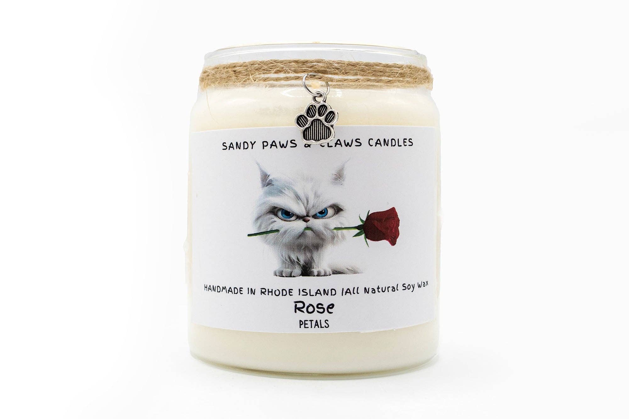 Sandy Paws Candles - Wholesale Jar/Filled Candle - Quirky Cat Collection - Soy Wax Candles - paraffin-free0