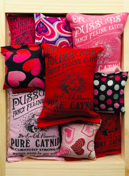 Dr. Pussums Catnip - Vente Jouet – chat - Boîtes cadeaux Holiday Kitty Krate Catnip Toy1