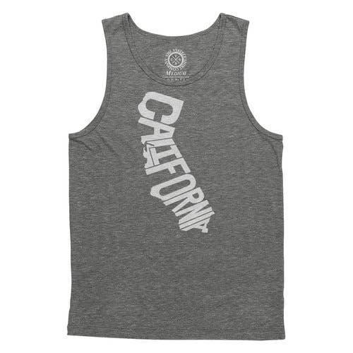 The Stately Shirt Co. – Tops – Mulher por atacado – Tanque imponente da Califórnia0