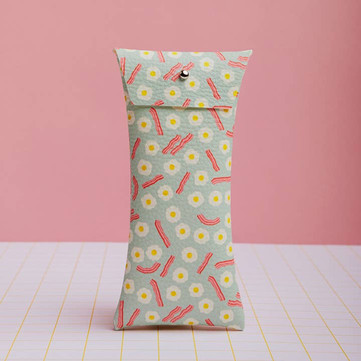 ECKE - Wholesale Eyewear Cases & Holders - Women's - Huevos Bacon Mint Sunglasses & Glasses Case0