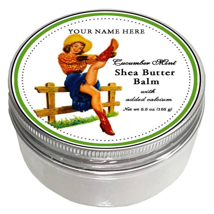 Western Woman Cowgirl Balm Cucumber Mint 5 oz for wholesale by Kiss Me in the Garden