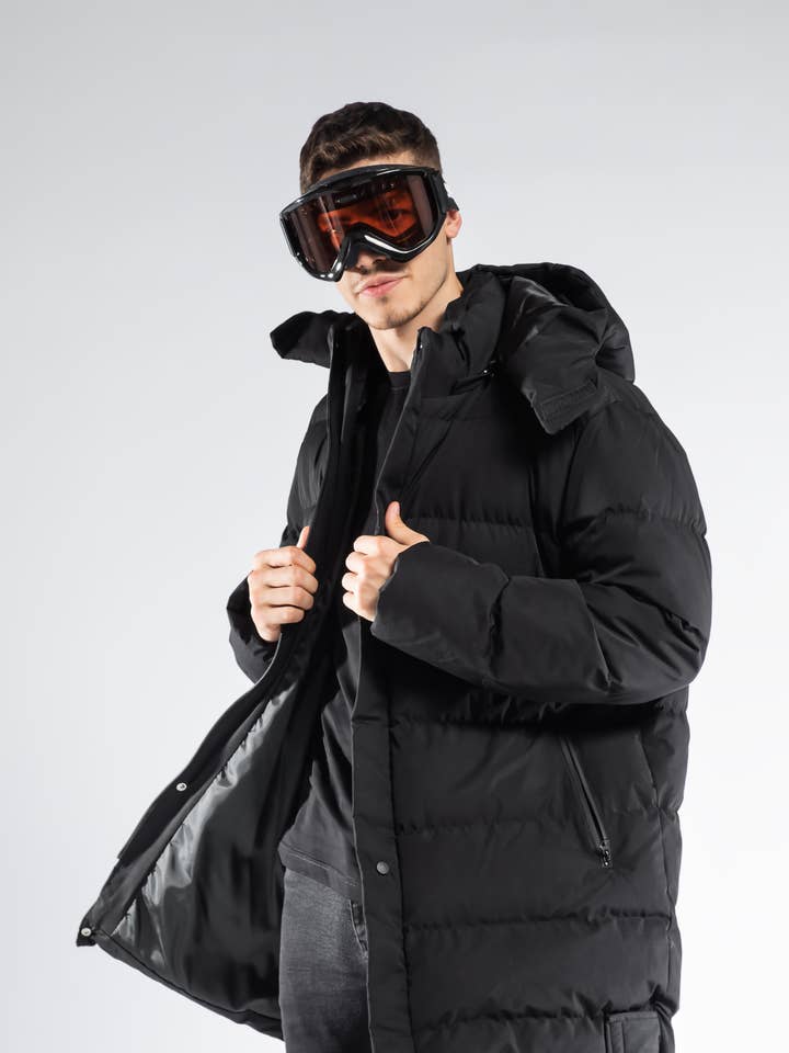 Long Puffer Jacket for Men for wholesale by Jaglion
