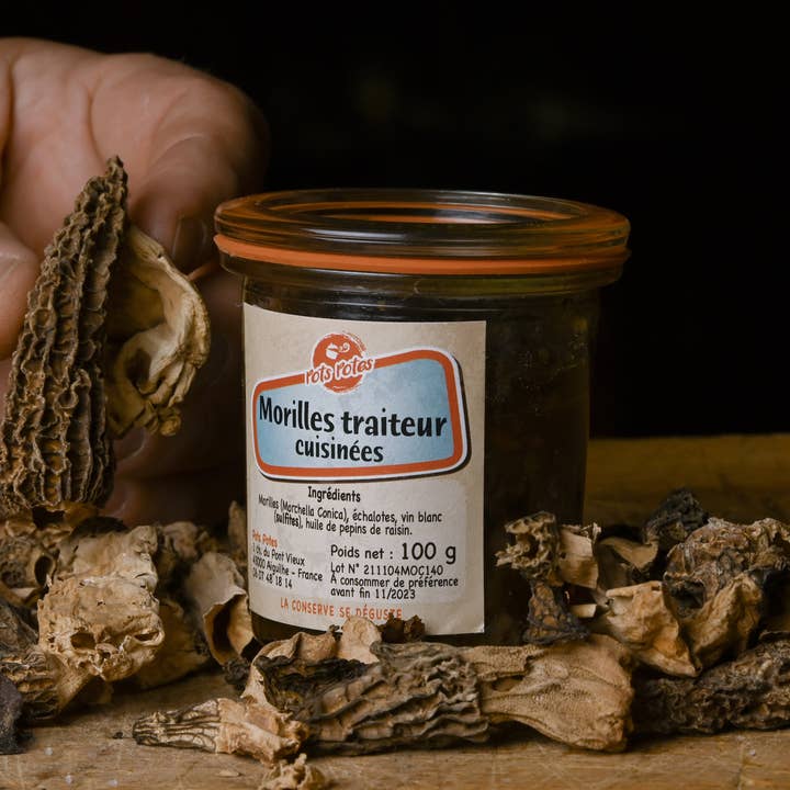 POTS POTES – wholesale Preserves – COOKED CATERING MORELS