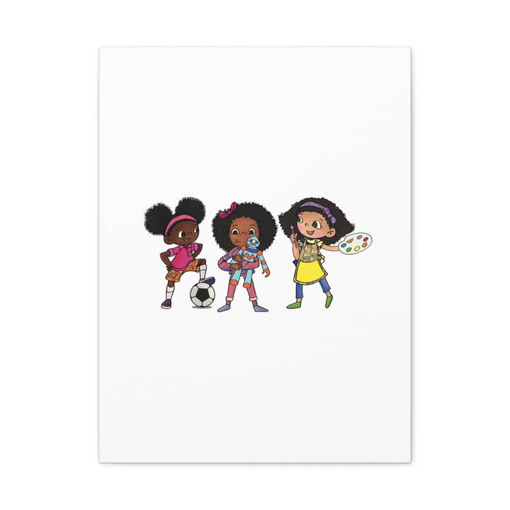 Ikuzi Dolls - Wholesale Art Print - Kids & Baby - Kids' Canvas Wall Art - Playful Characters for Creative Spaces36
