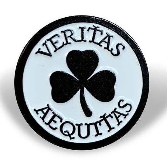 Boston Scally The Veritas Aequitas Cap Pin for wholesale by Boston Scally