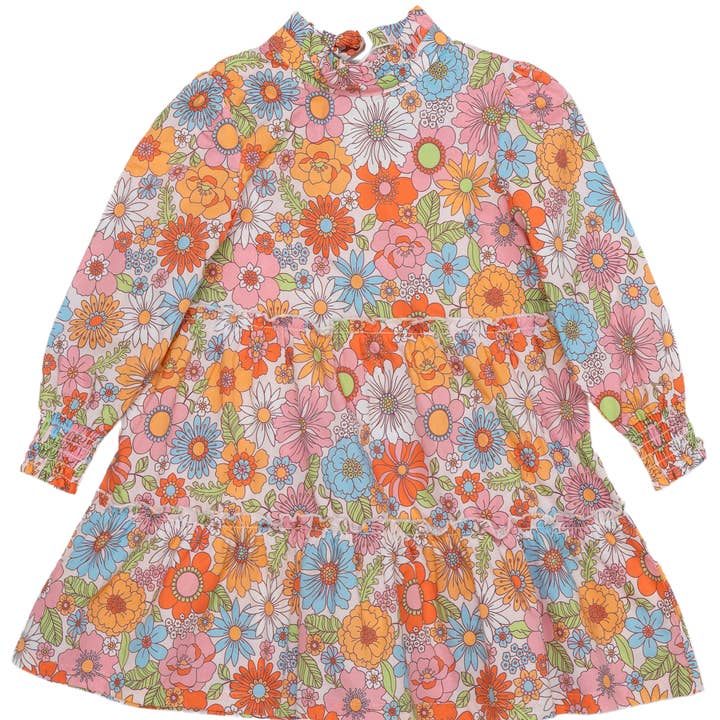 Addison Pretty Floral Dress for wholesale by The Oaks Apparel Company