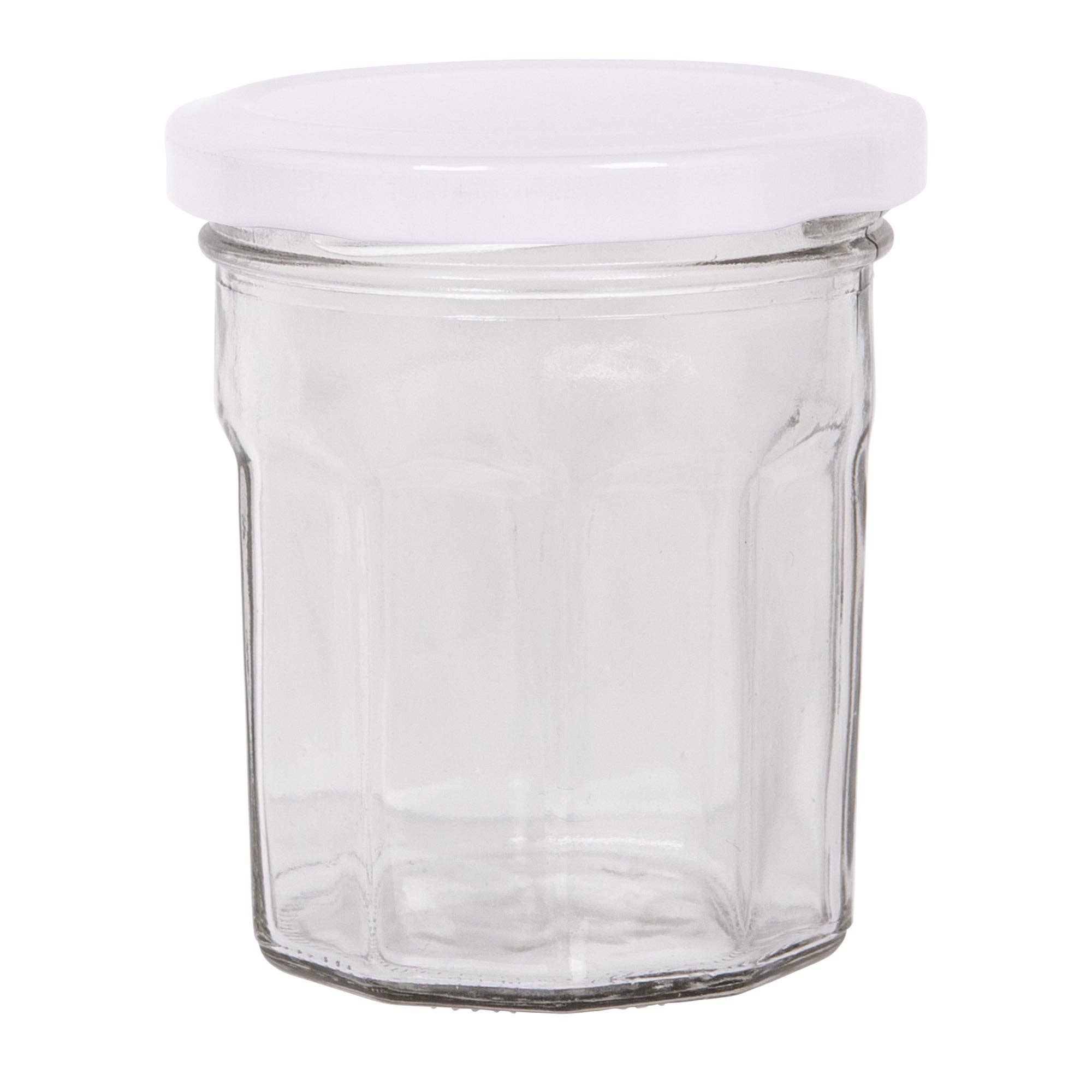 Rinkit Ltd - Venta al por mayor Tarros - Tarro de vidrio para mermelada de 185 ml con tapa - Argon Tableware8