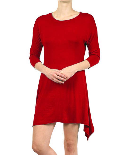 42POPS – Engroshandel Kjole - Dame – .._ SI-617 PLUS SIZE størrelse Sidetail Tunika Kjole3