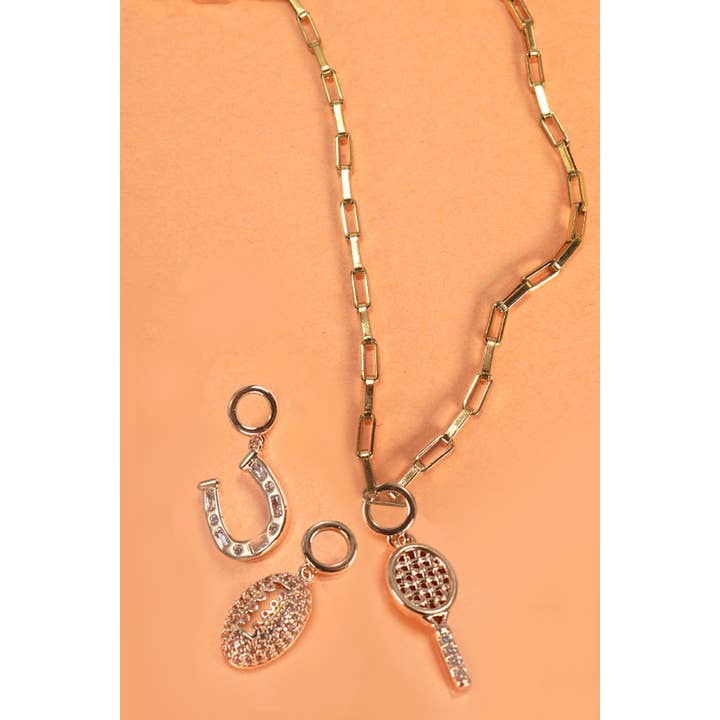 JOSSLYN by wall to wall – Großhandel Individueller Charm/Anhänger – CLUSTER-ANHÄNGER — ANHÄNGER AUS TITANSTAHL ODER MESSING | 40CM10017